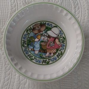Watkin's Country Kid's Recipe Collector Pie  Plate  - Strawberry Pie